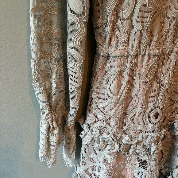 ALEXIS Catalina Dress Blue Lace
Tiered Ruffle - Picture 6 of 8